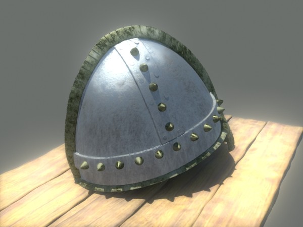 medieval helmet max - Helmet by SuIXo
